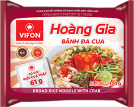 Hoang Gia Hue Style Instant Rice Vermicelli With Beef 120g