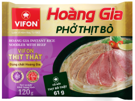 Hoàng Gia Phở Thịt Bò 120g