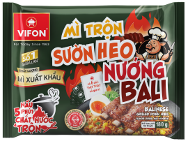 Mì Trộn Sườn Heo Nướng Bali 180gr