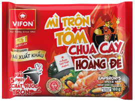 Mì Trộn Tôm Chua Cay Hoàng Đế 180gr