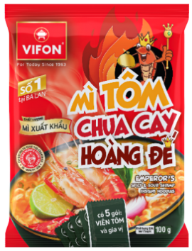 Mì Tôm chua cay Hoàng Đế 100gr