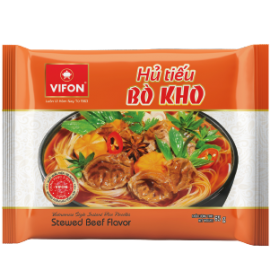 Vietnamese Style Instant Rice Noodles Beef Flavour 65g