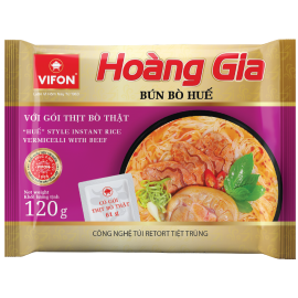 Hoang Gia “Hue” Style Instant Rice Vermicelli With Beef 120g